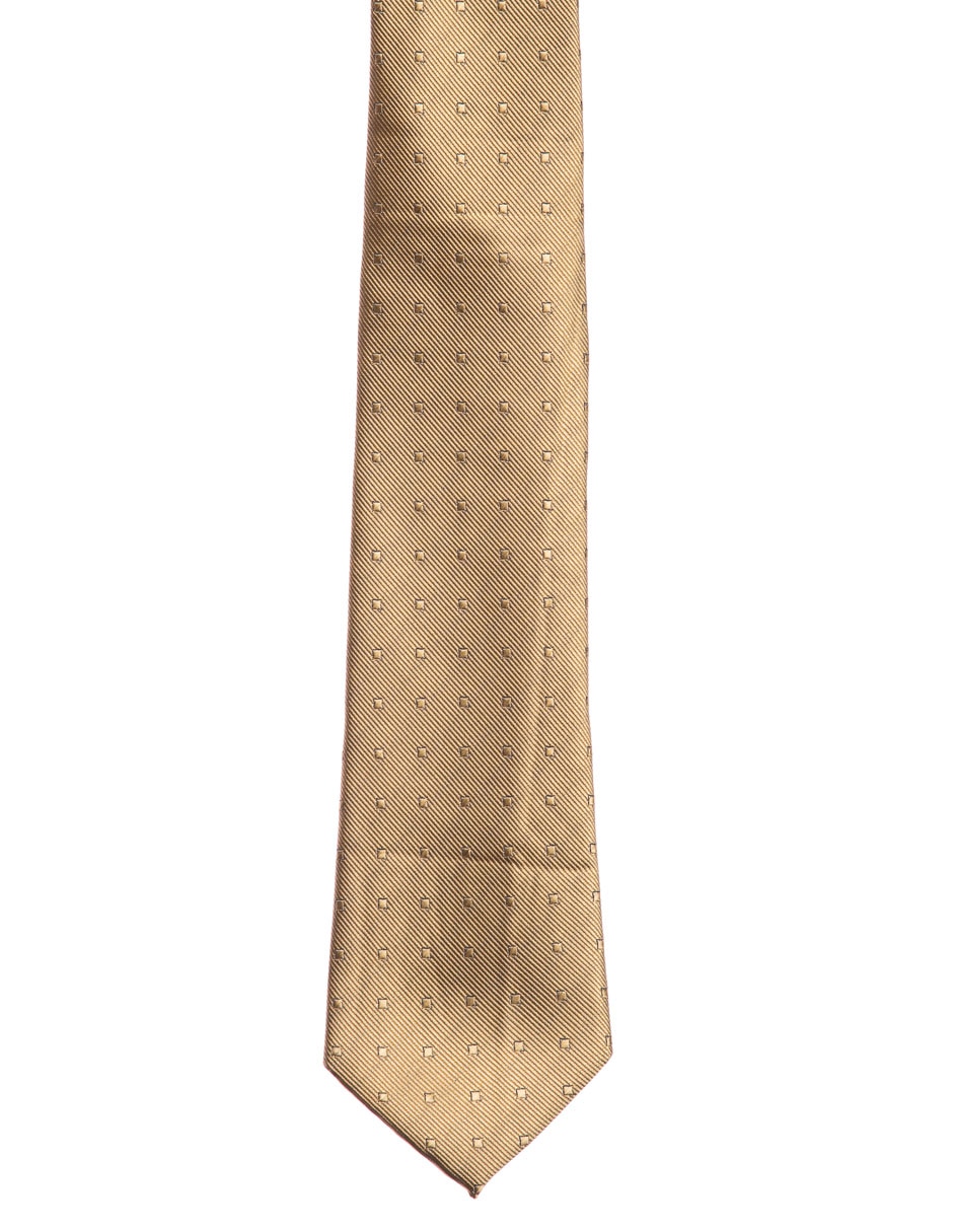 Corbata regular estampado a cuadros para hombre 3