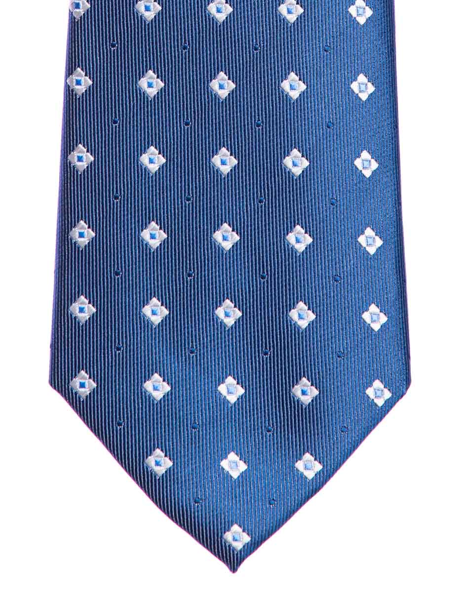 Corbata Marco Fontana regular estampado a cuadros para hombre
