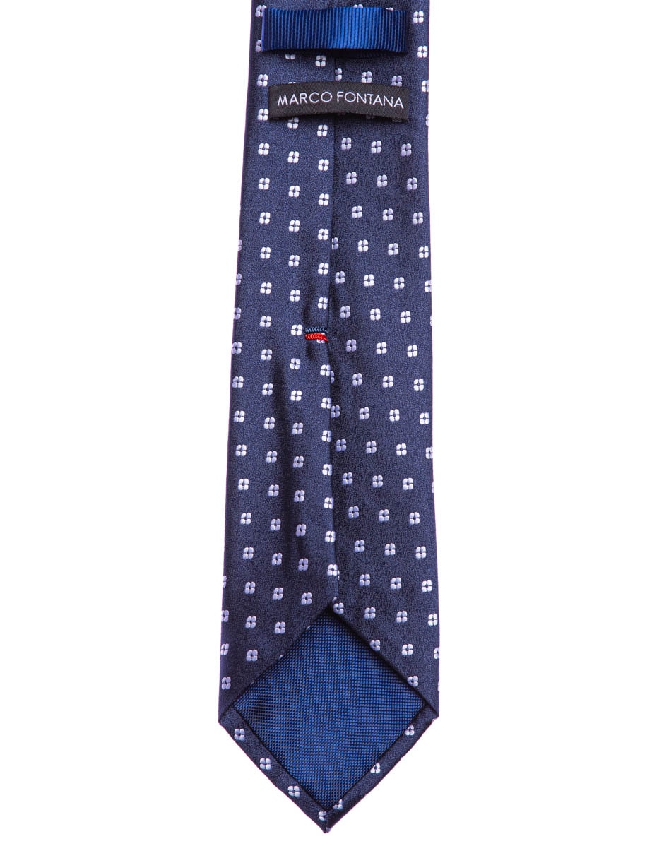Corbata Marco Fontana regular estampado floral para hombre 3