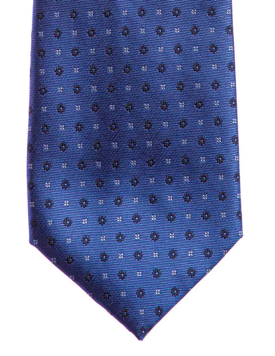 Corbata Marco Fontana regular estampado floral para hombre Corbata Marco Fontana regular estampado floral para hombre