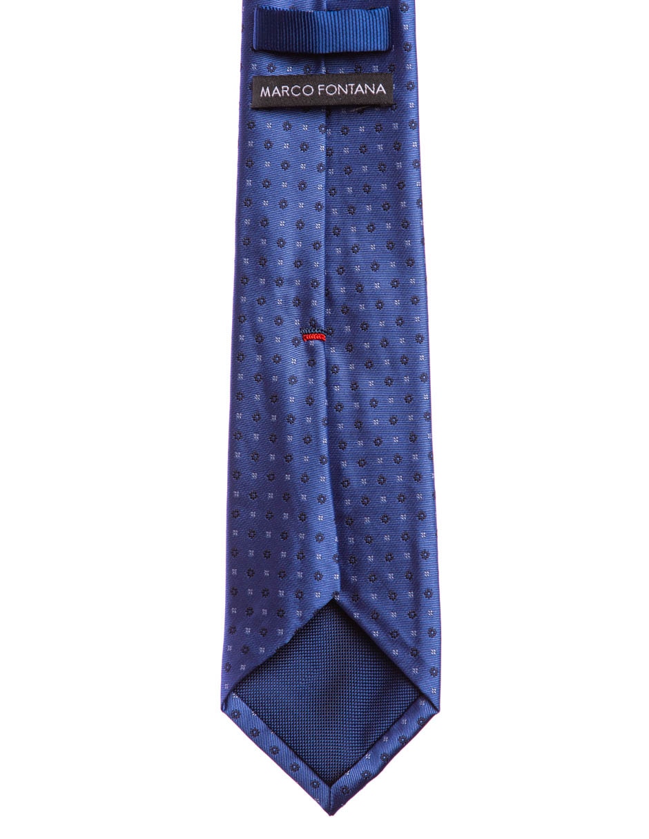Corbata Marco Fontana regular estampado floral para hombre 3