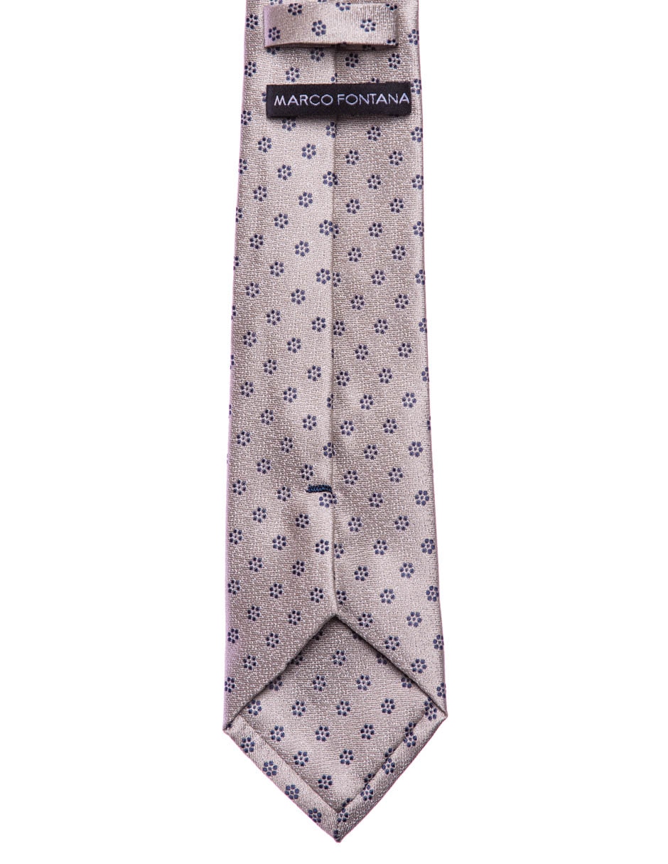 Corbata regular estampado floral para hombre 2