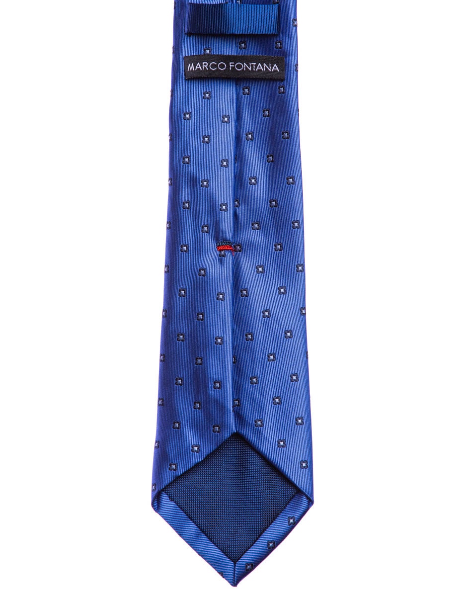 Corbata Marco Fontana regular estampado floral para hombre 3