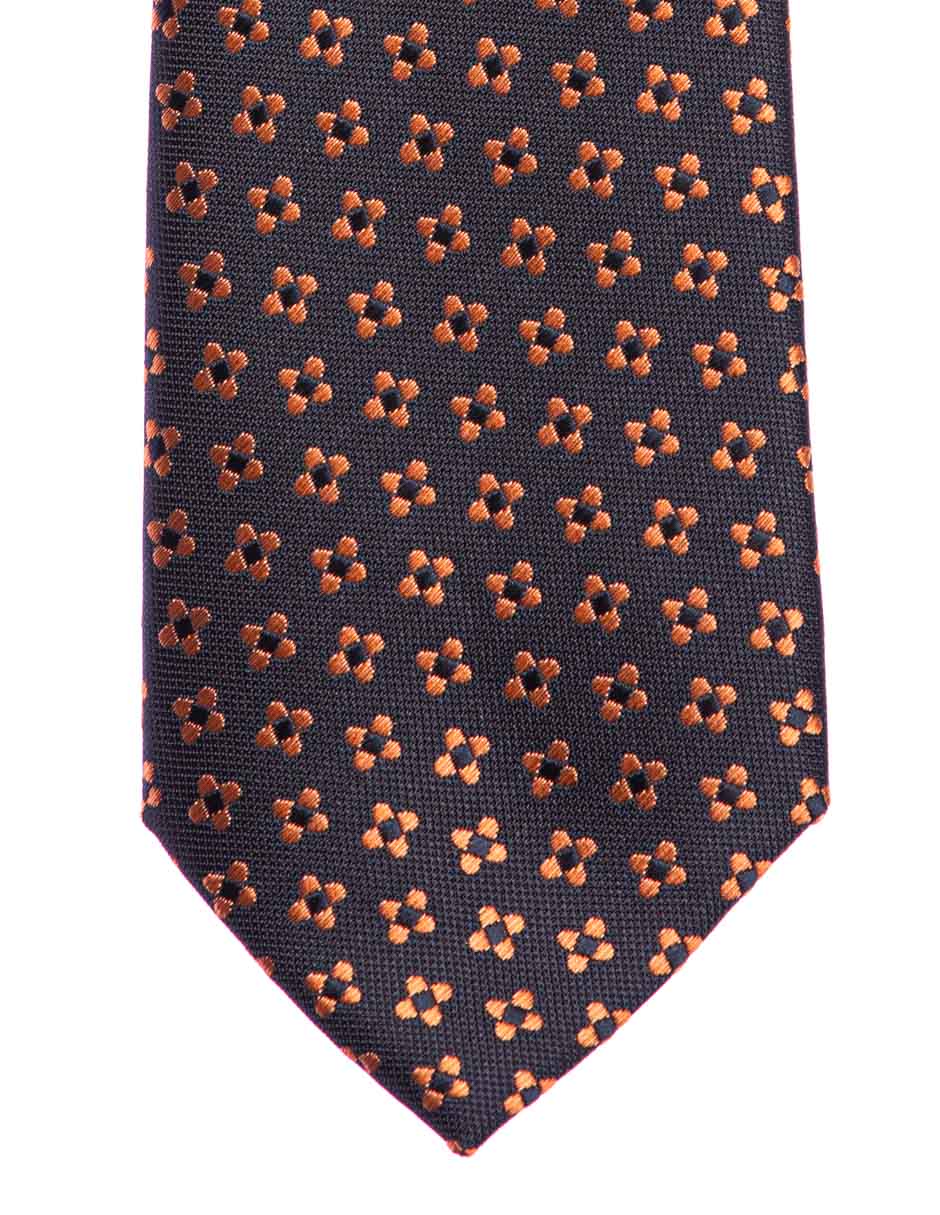 Corbata Marco Fontana regular estampado floral para hombre