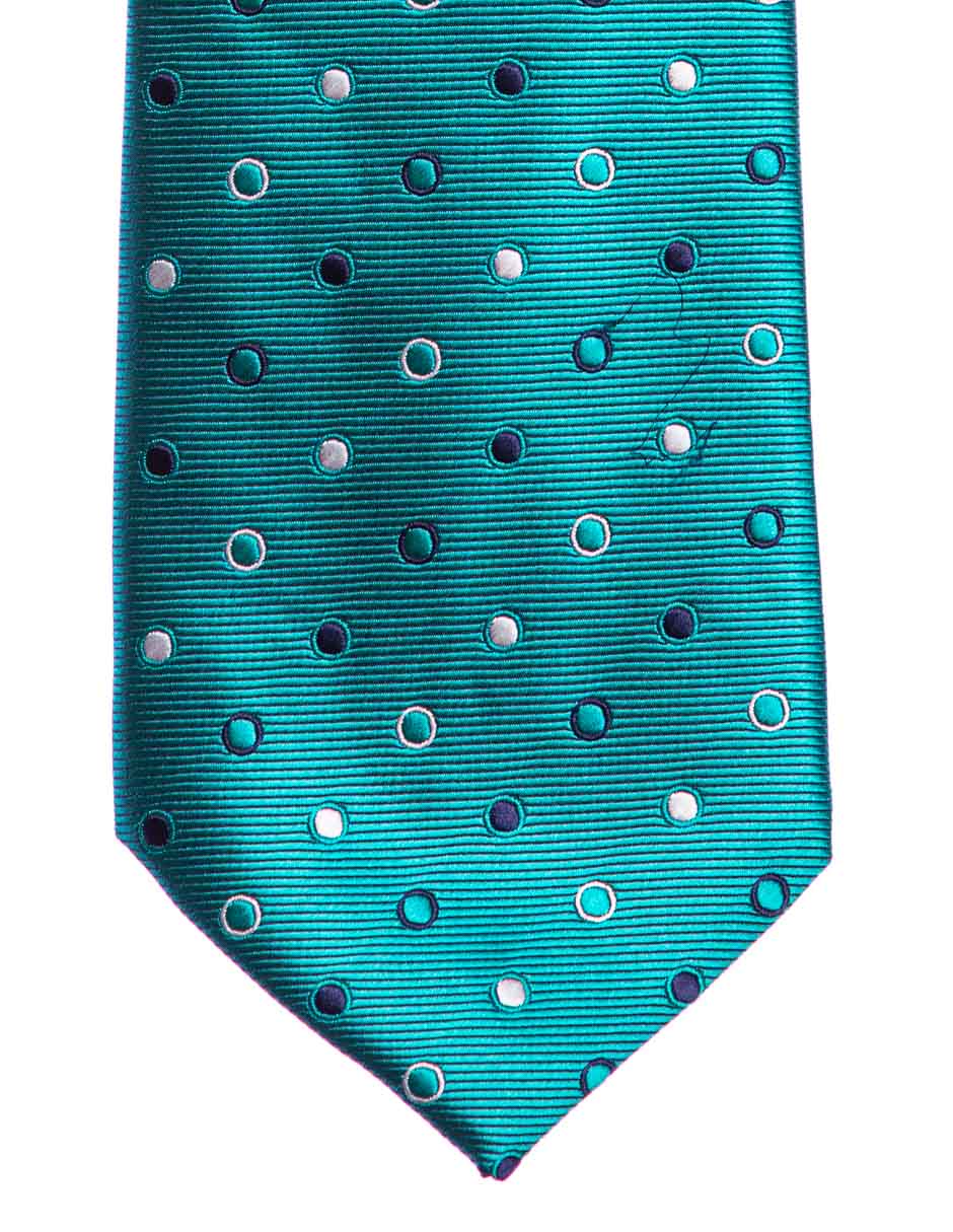 Corbata regular estampado lunares para hombre Corbata regular estampado lunares para hombre