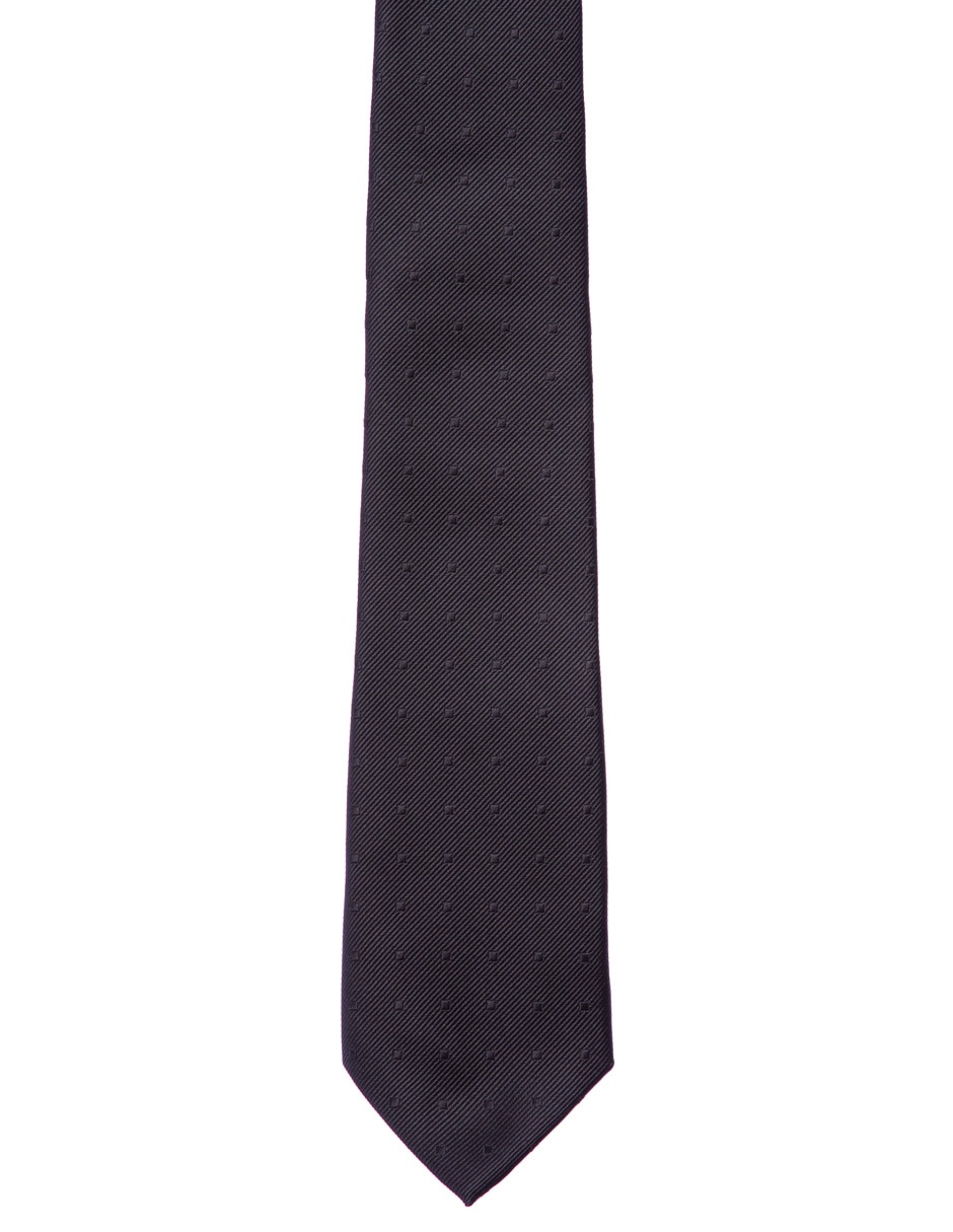 Corbata Regular (6-8.5 cm) de Poliéster estampado A cuadros para Hombre 3
