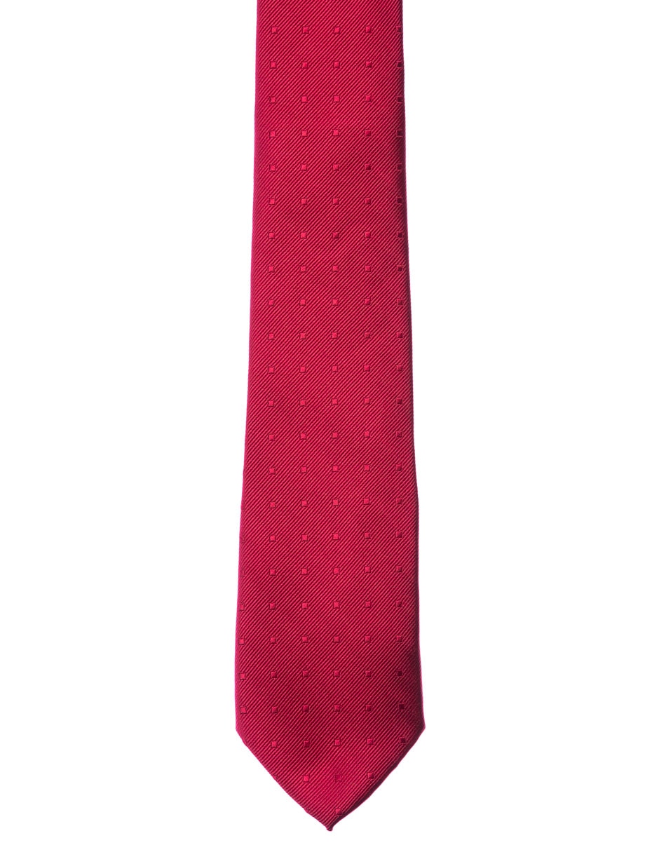 Corbata Marco Fontana regular estampado a cuadros para hombre