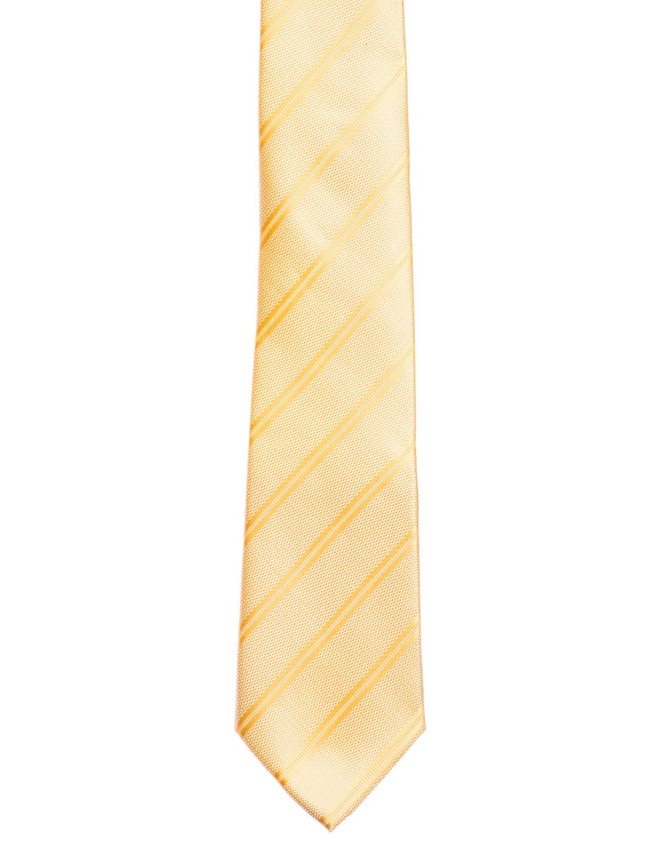 Corbata regular estampado a rayas para hombre 3