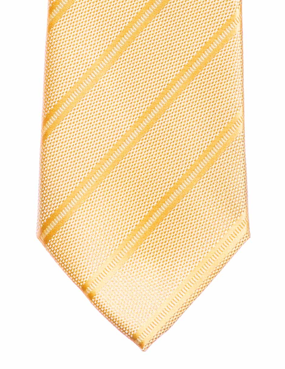 Corbata regular estampado a rayas para hombre