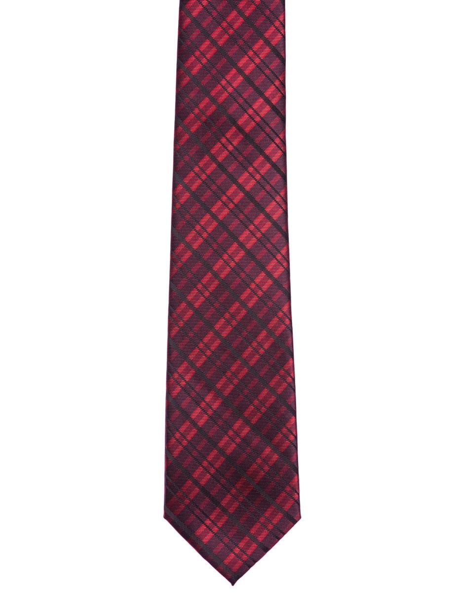 Corbata regular estampado a rayas para hombre 3