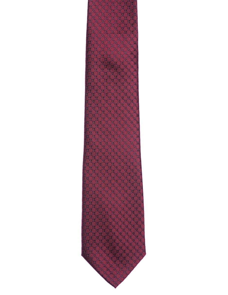 Corbata regular estampado lunares para hombre