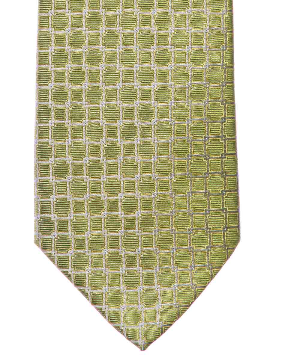 Corbata regular estampado a cuadros para hombre