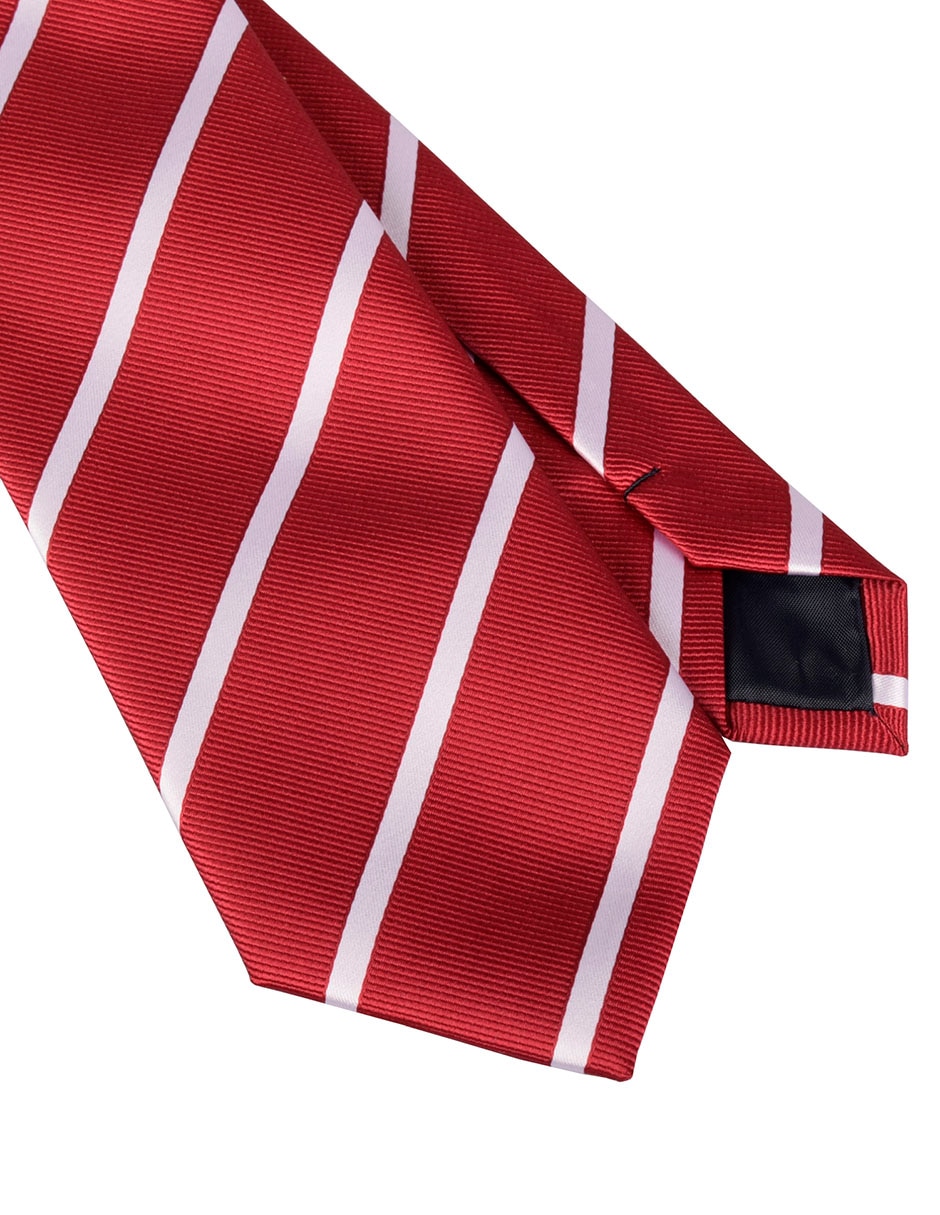 Corbata regular estampado a rayas para hombre 3