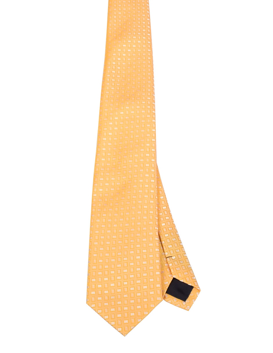 Corbata regular estampado a cuadros para hombre