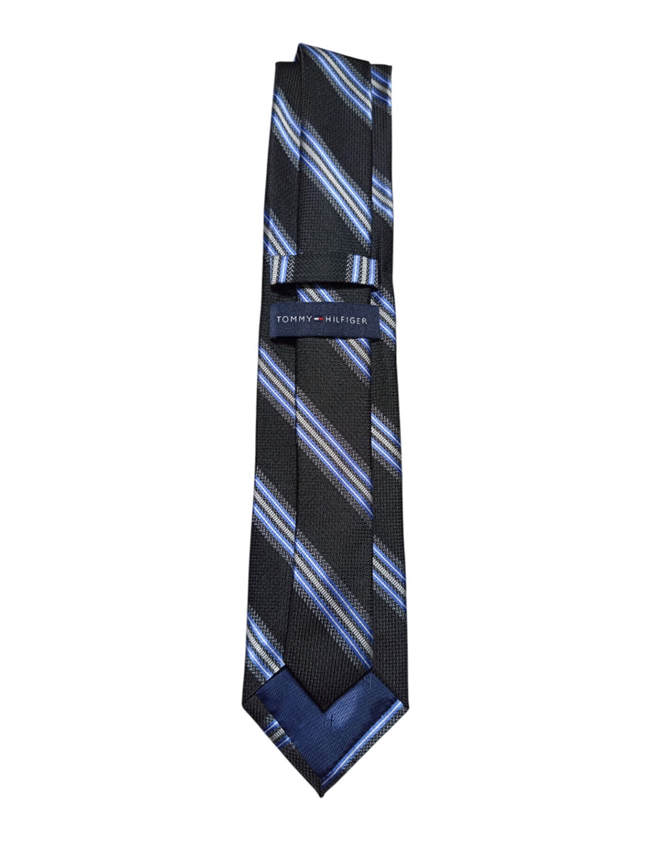Corbata Hilfiger regular estampado a rayas para hombre 2
