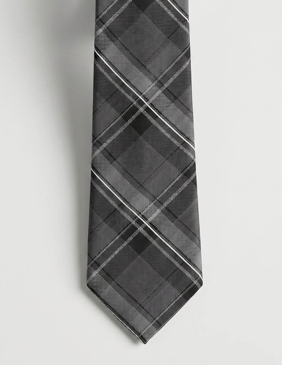 Corbata Hilfiger regular estampado a cuadros para hombre 1