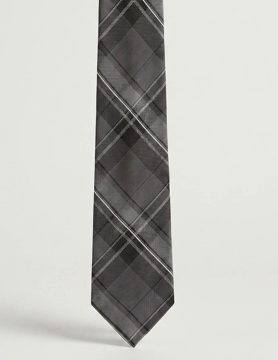 Corbata Hilfiger regular estampado a cuadros para hombre 3
