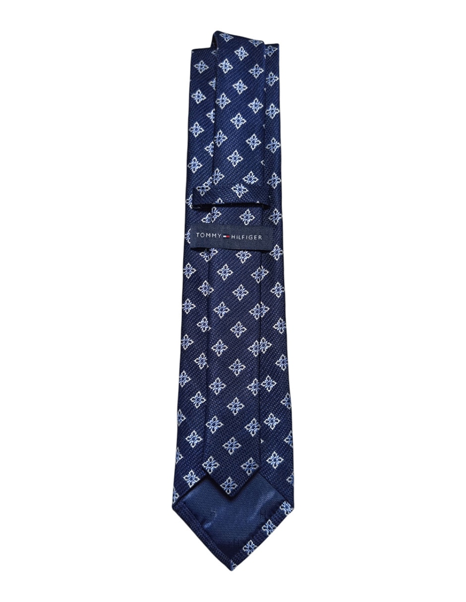 Corbata regular de seda estampado floral para Hombre 2