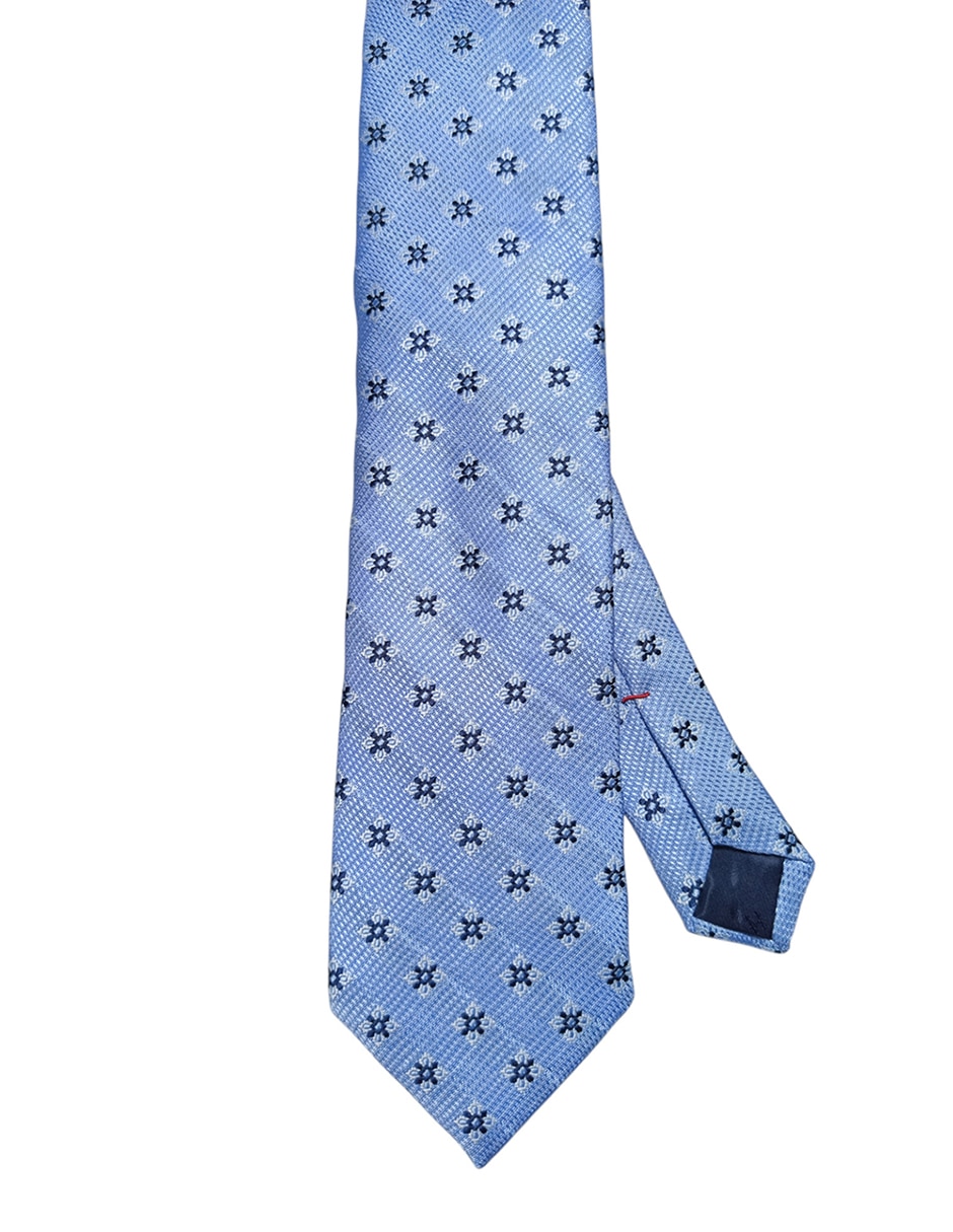 Corbata Tommy regular de seda estampado floral para Hombre