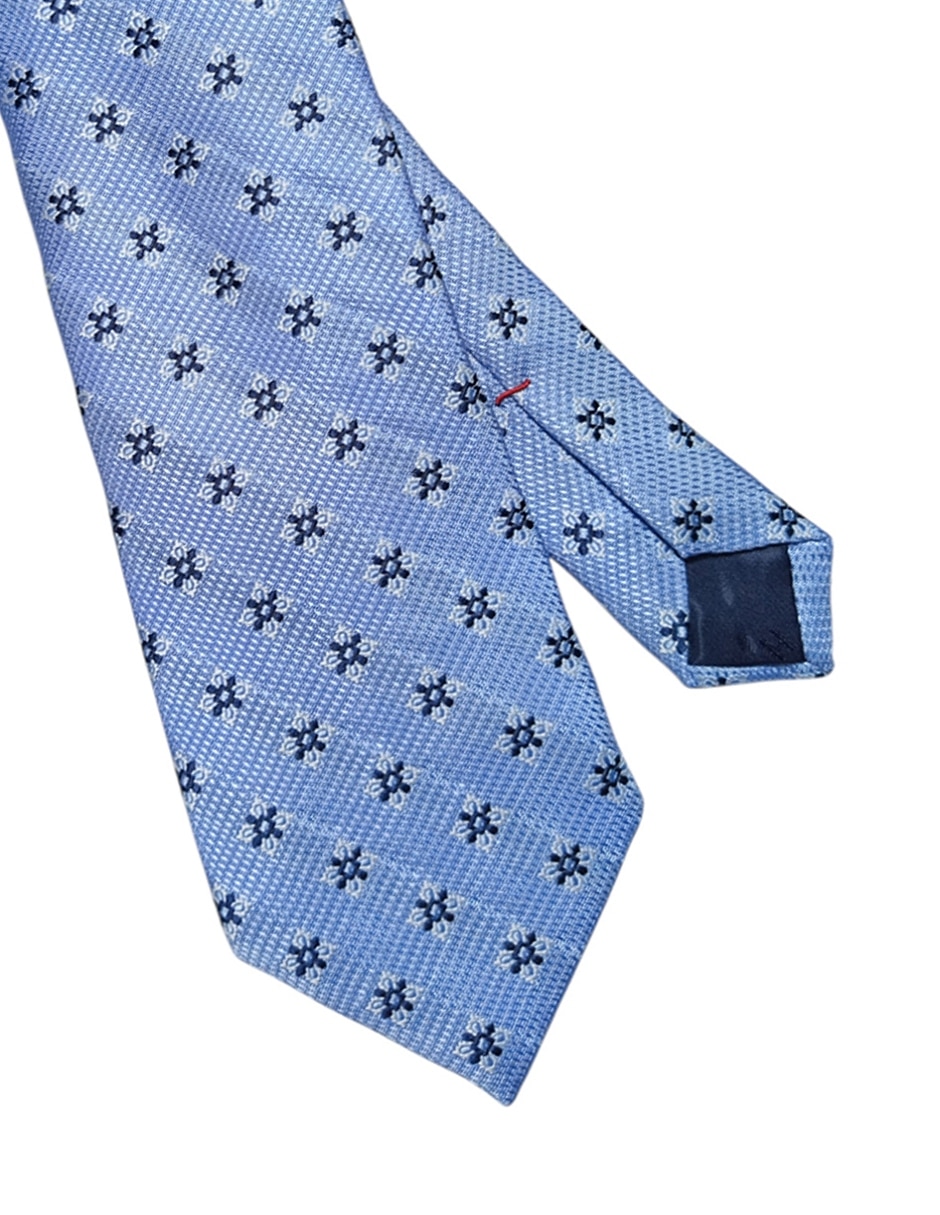 Corbata Tommy regular de seda estampado floral para Hombre