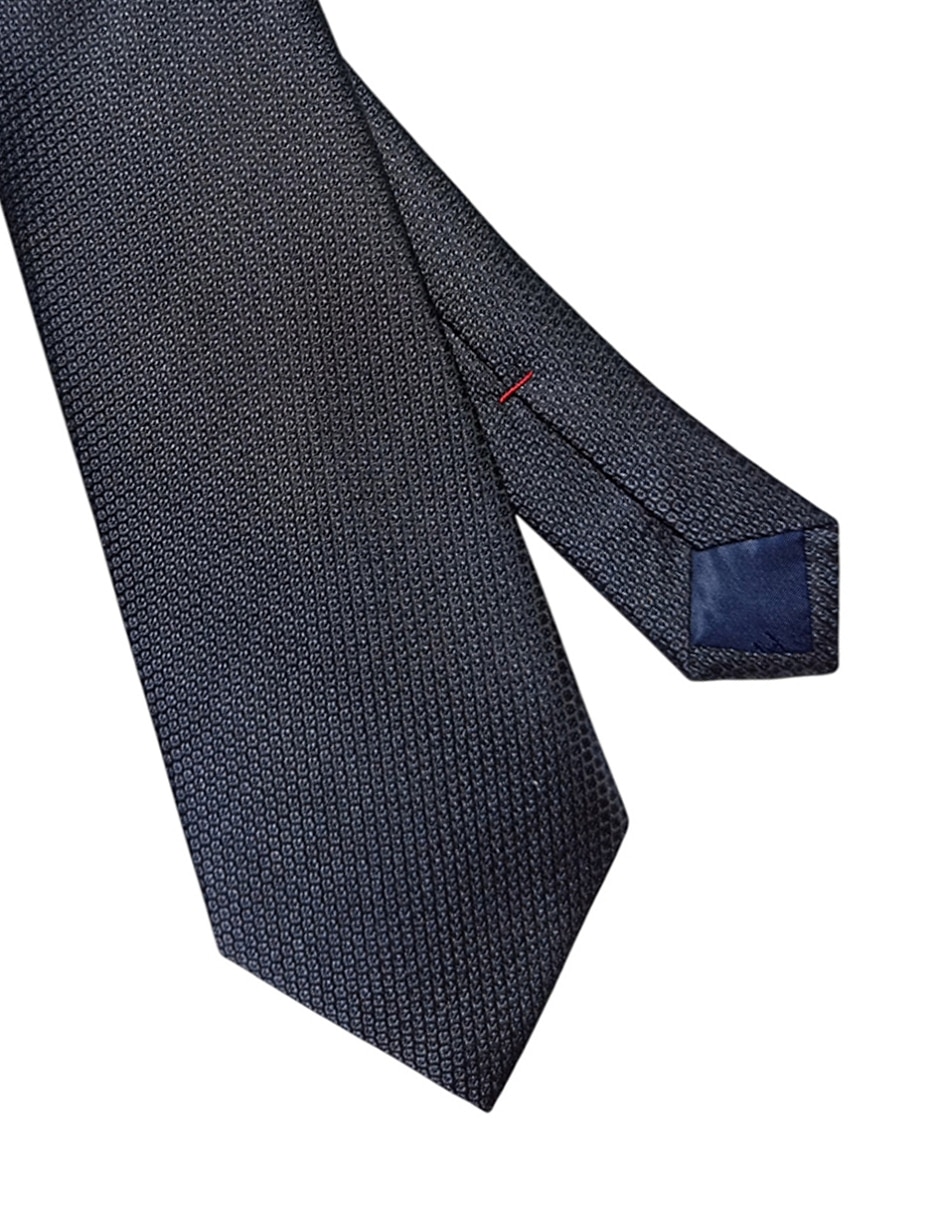 Corbata regular de seda estampado gráfico para hombre 3