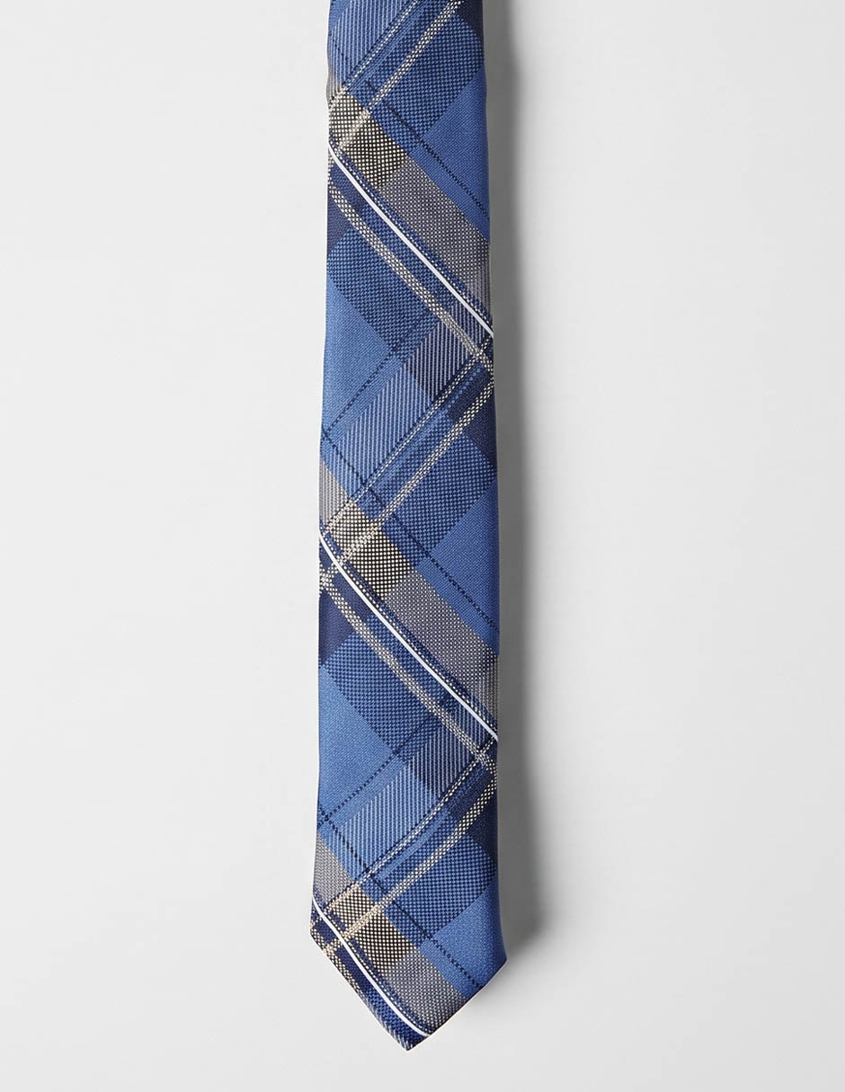 Corbata Hilfiger regular estampado a cuadros para hombre