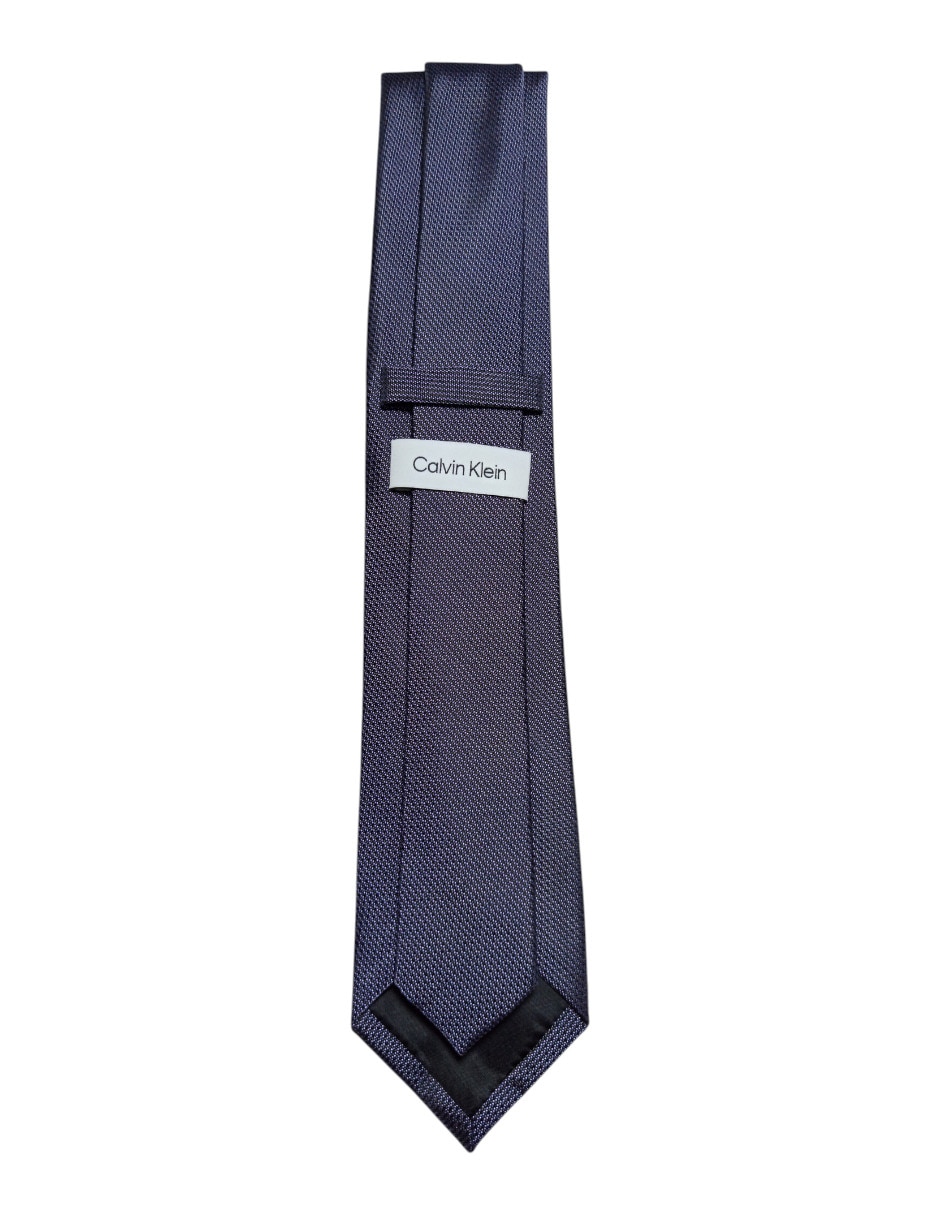 Corbata regular de seda estampado gráfico para hombre 2
