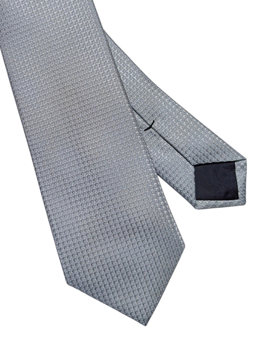Corbata Ck regular de seda estampado gráfico para hombre