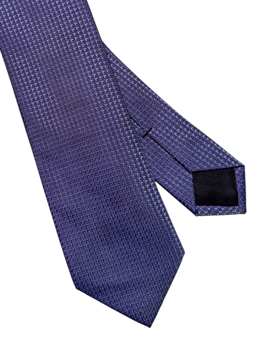 Corbata regular de seda estampado gráfico para hombre 3