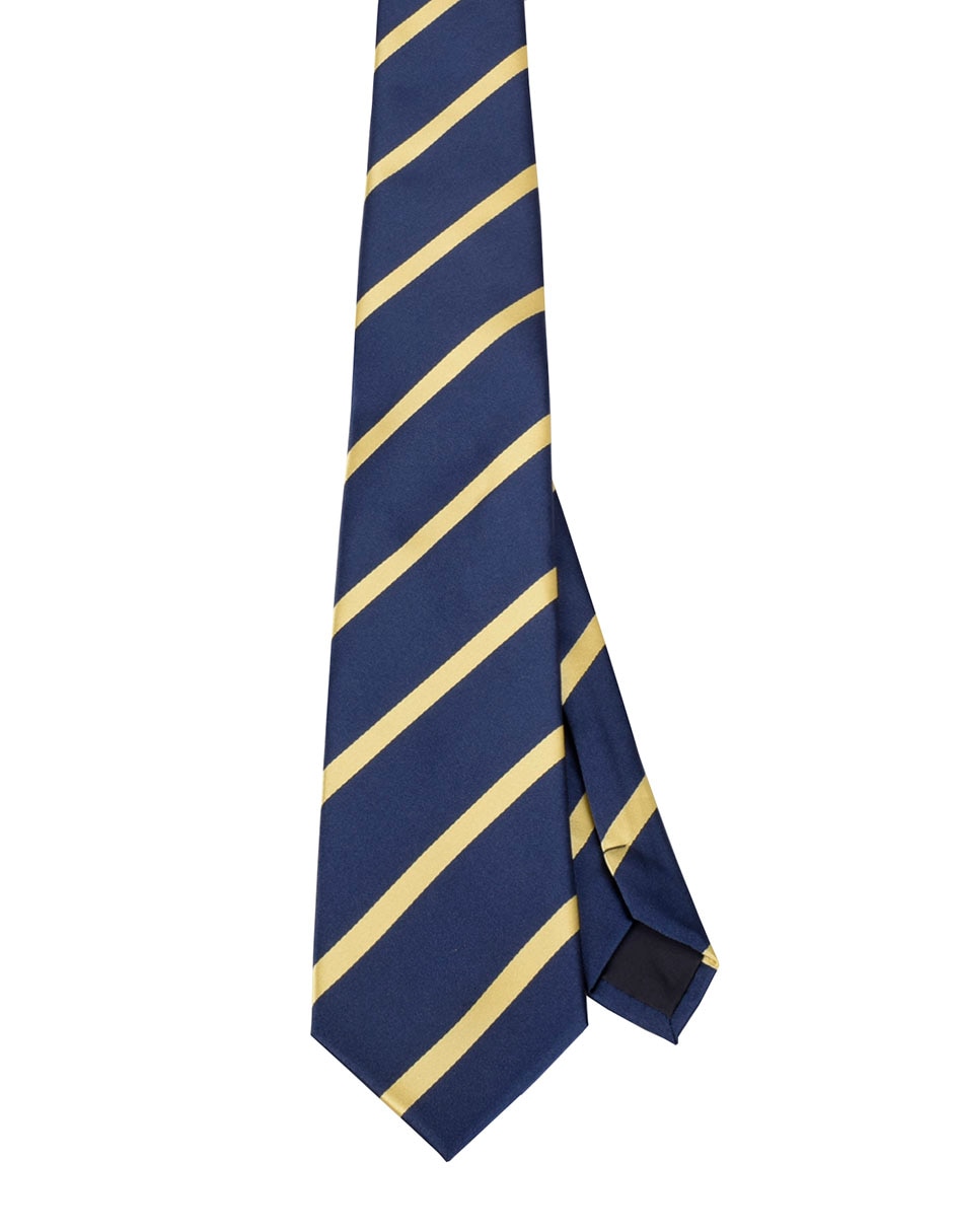 Corbata regular estampado a rayas para hombre