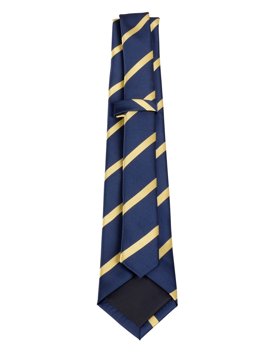 Corbata regular estampado a rayas para hombre 2