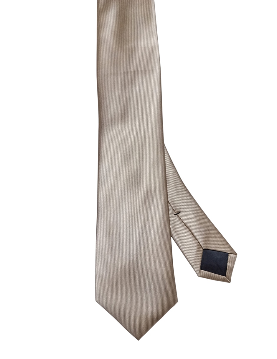 Corbata Ck regular de seda para hombre