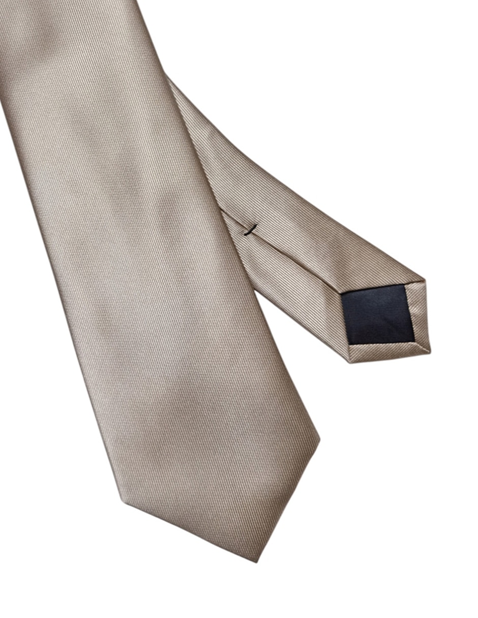 Corbata Ck regular de seda para hombre