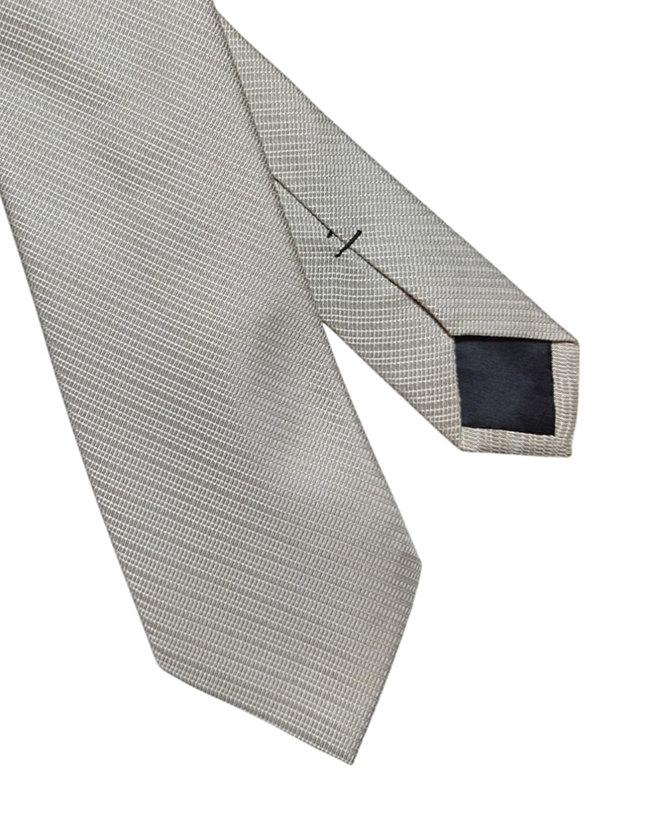 Corbata CK de seda estampado a rayas para hombre