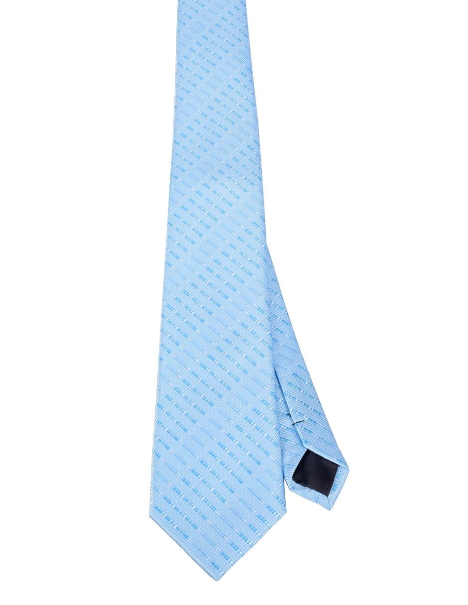 Corbata regular estampado a rayas para hombre