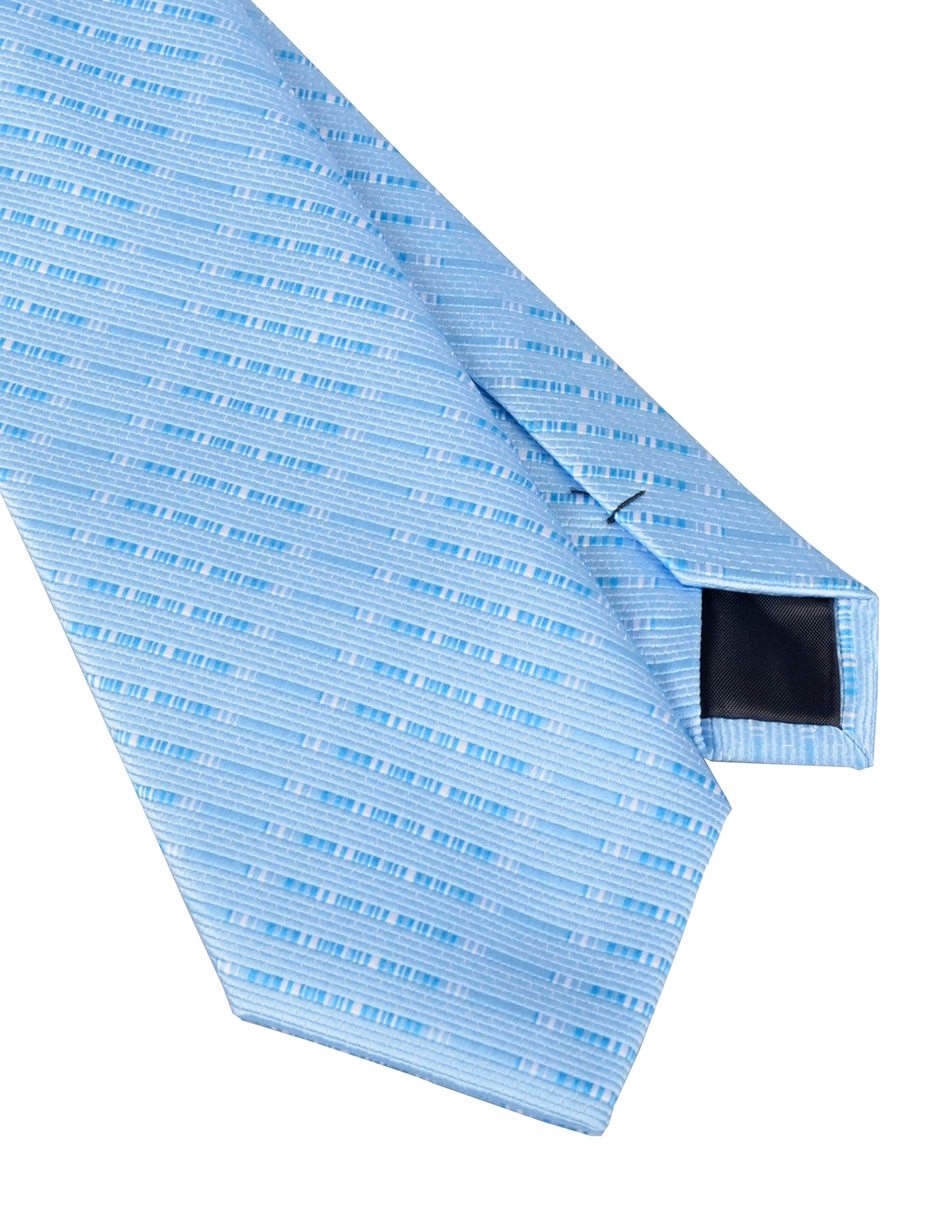 Corbata regular estampado a rayas para hombre 2