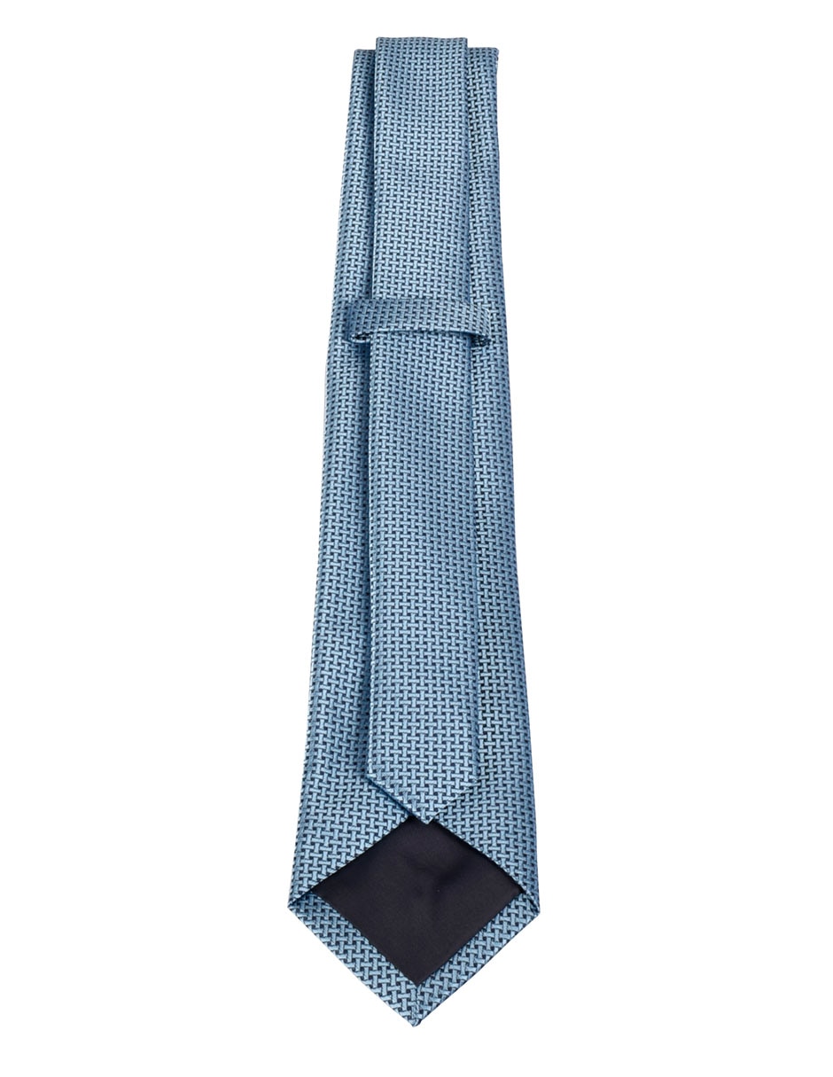 Corbata regular estampado geométrico para hombre 2