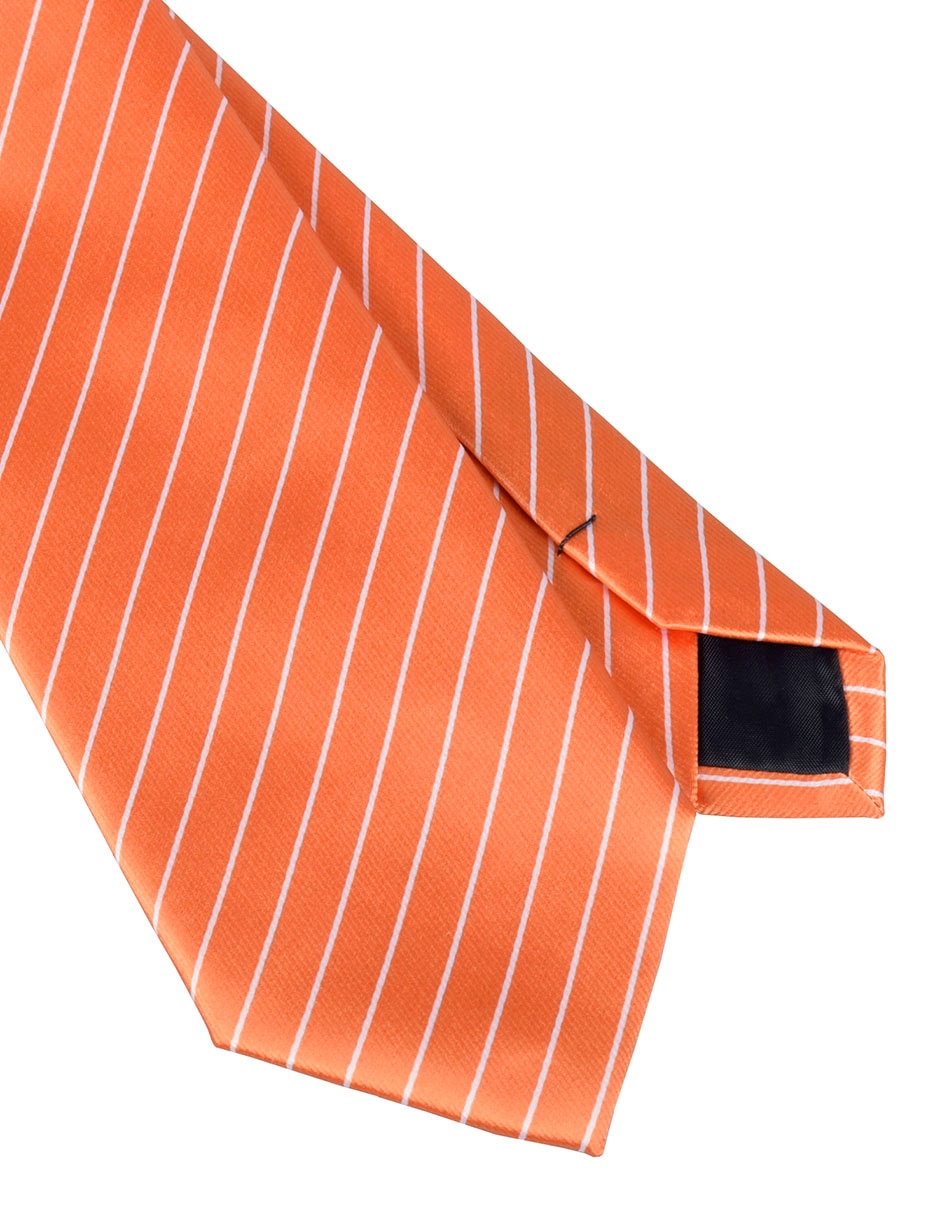 Corbata regular estampado a rayas para hombre 3