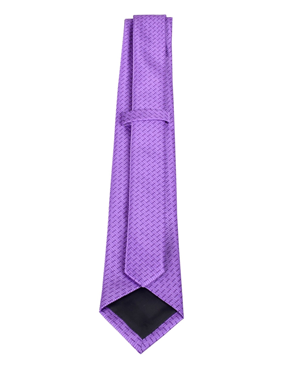 Corbata regular estampado a rayas para hombre 3