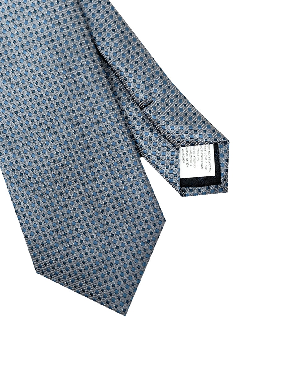 Corbata Regular estampado geométrico para hombre 3