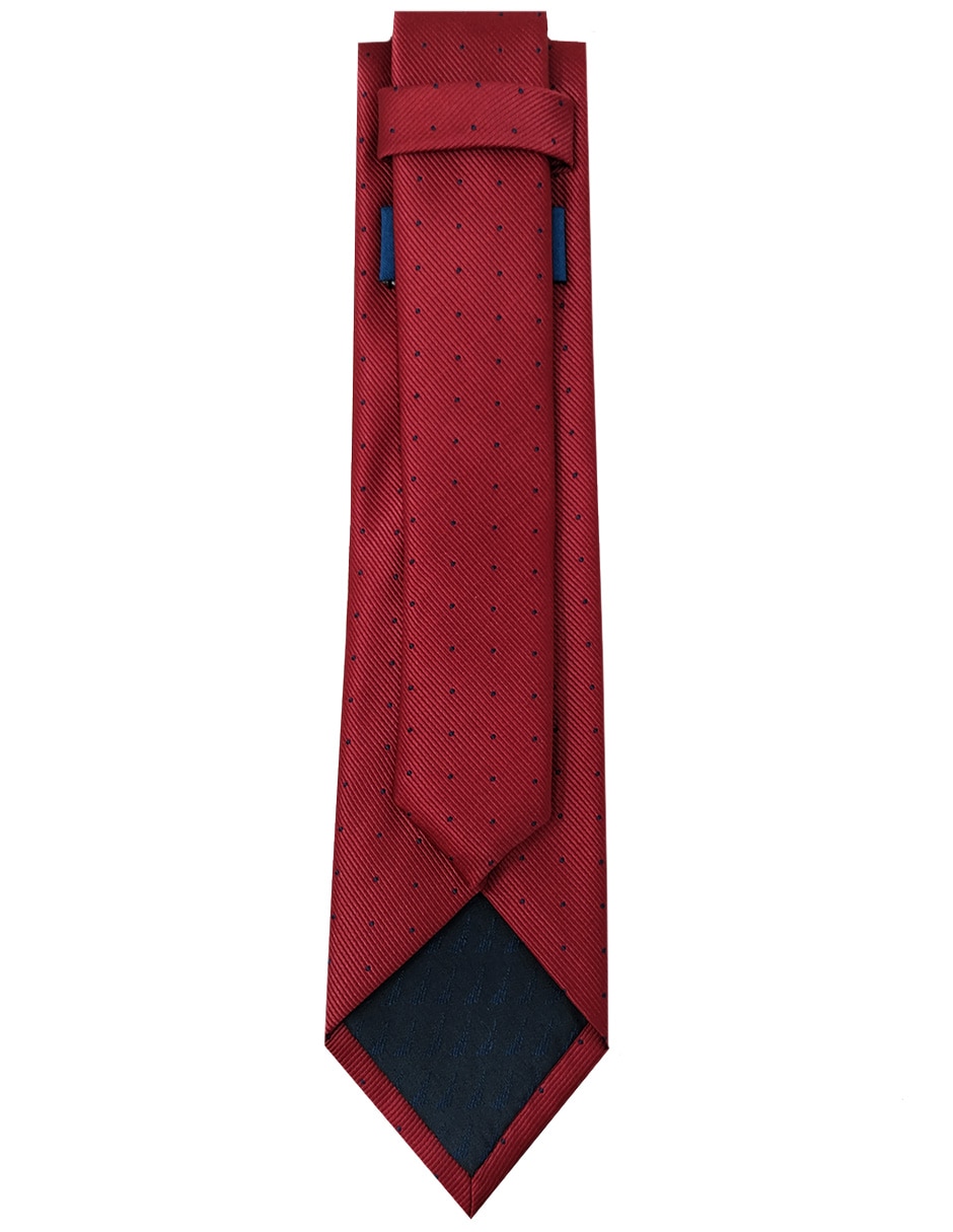 Corbata regular estampado geométrico para hombre