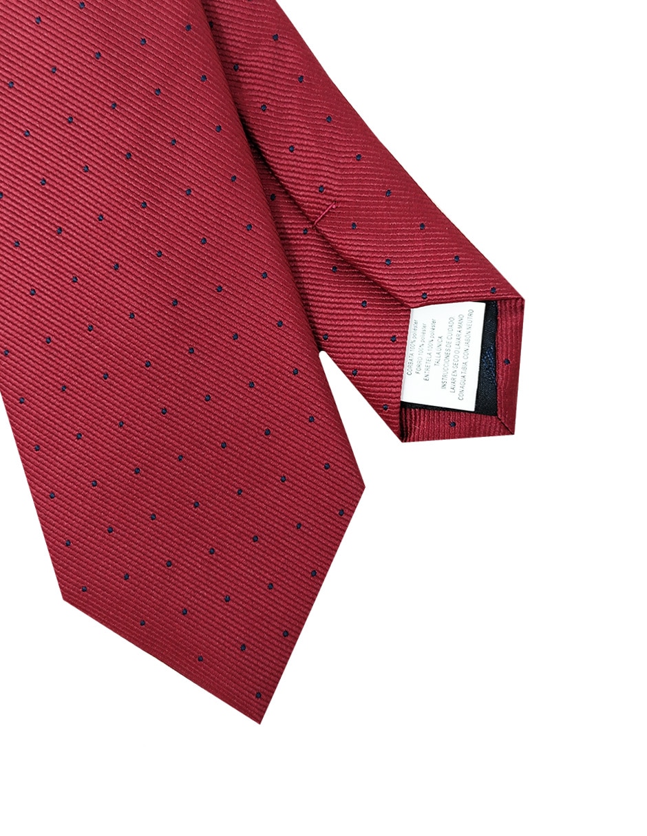 Corbata regular estampado geométrico para hombre 3