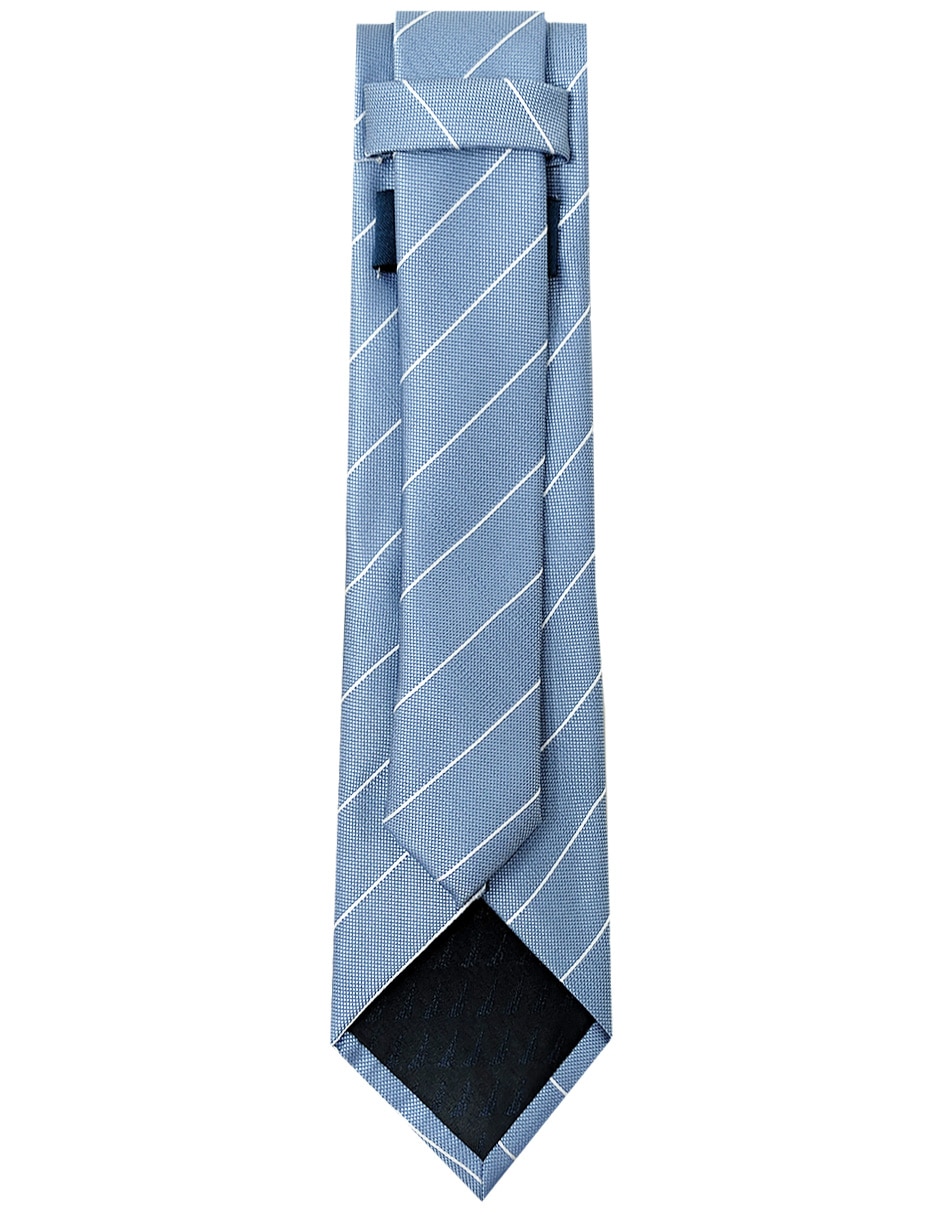 Corbata regular estampado a rayas para hombre