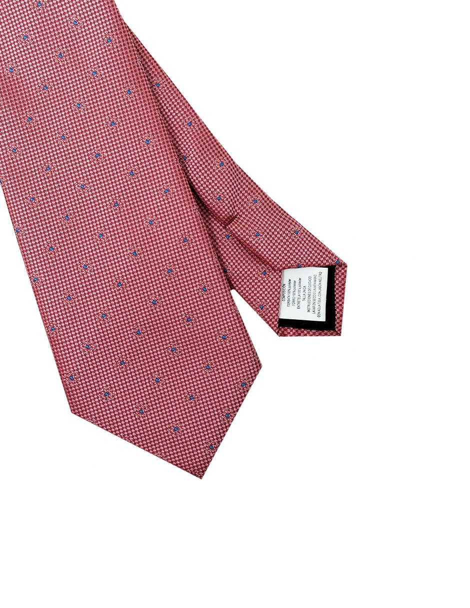 Corbata regular estampado geométrico para hombre 3