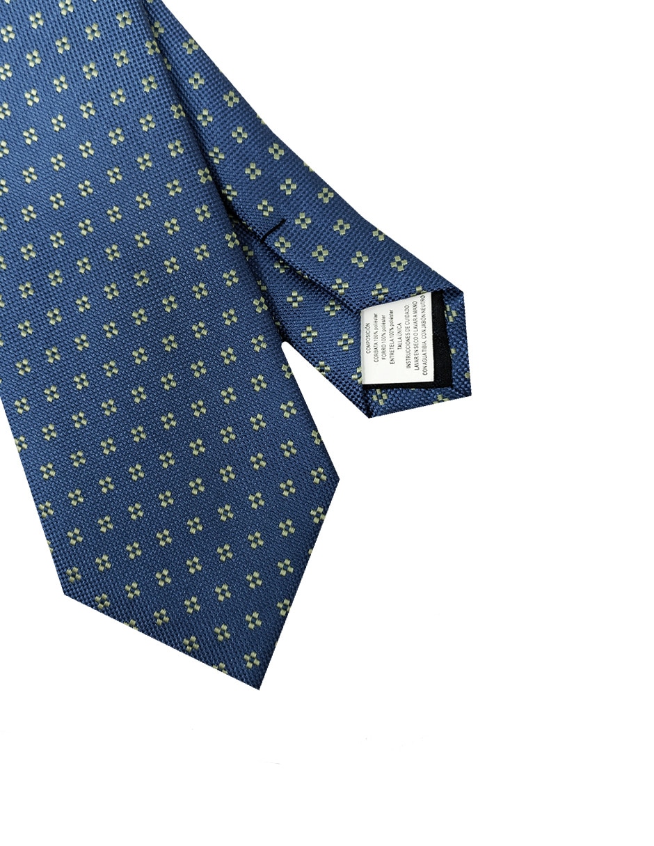 Corbata regular estampado geométrico para hombre 3