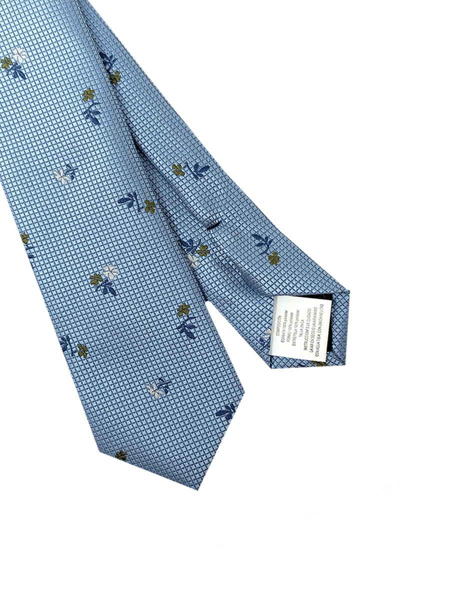 Corbata Slim (4-6 cm) de Poliéster estampado Floral para Hombre 3