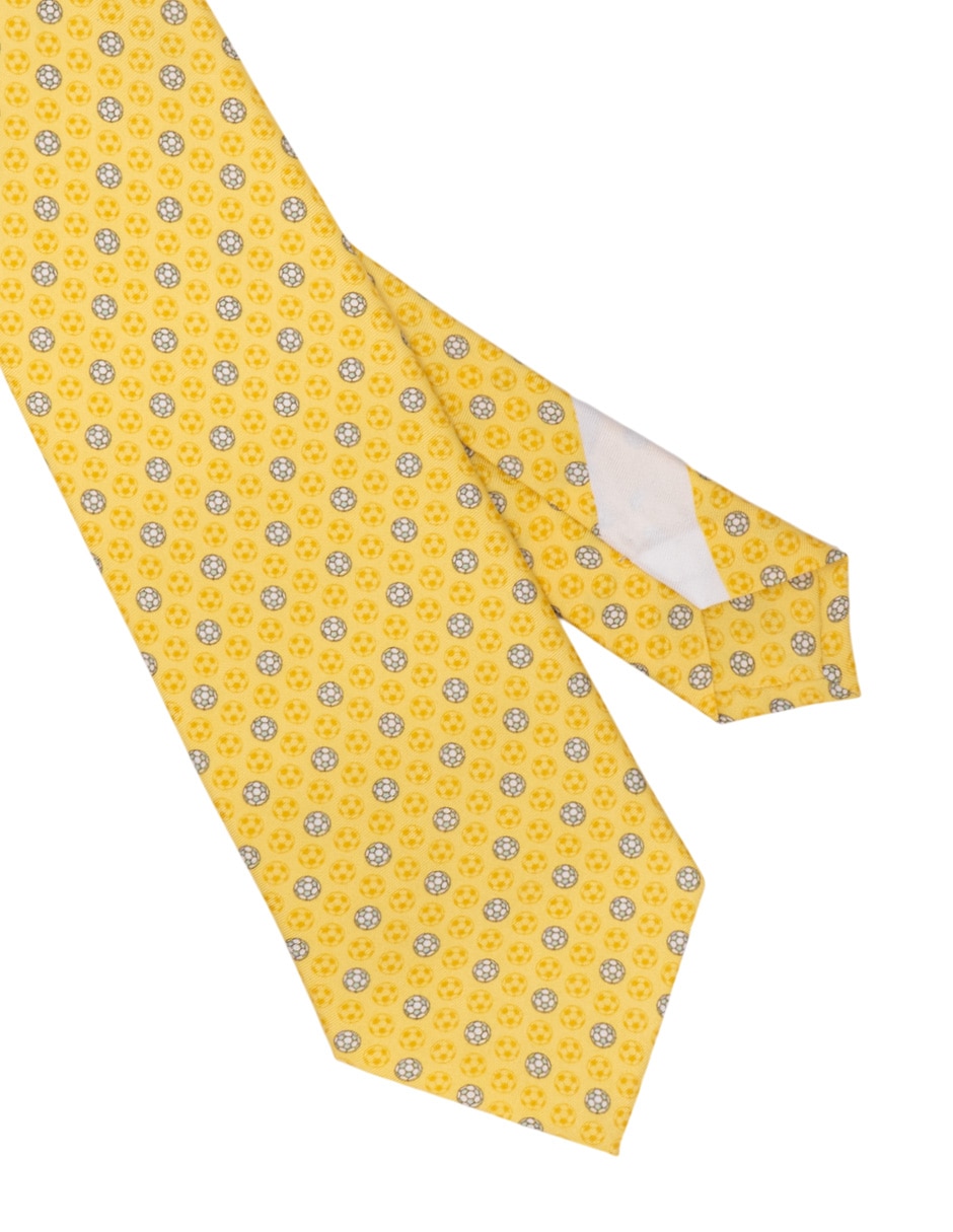 Corbata Regular de Seda estampado Gráfico para Hombre 4