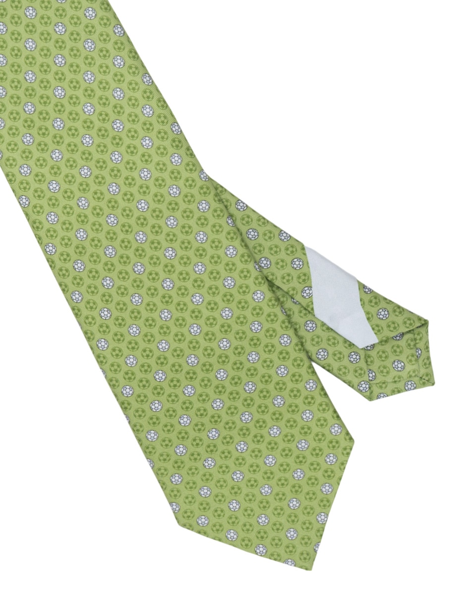 Corbata Regular de Seda estampado Gráfico para Hombre 4