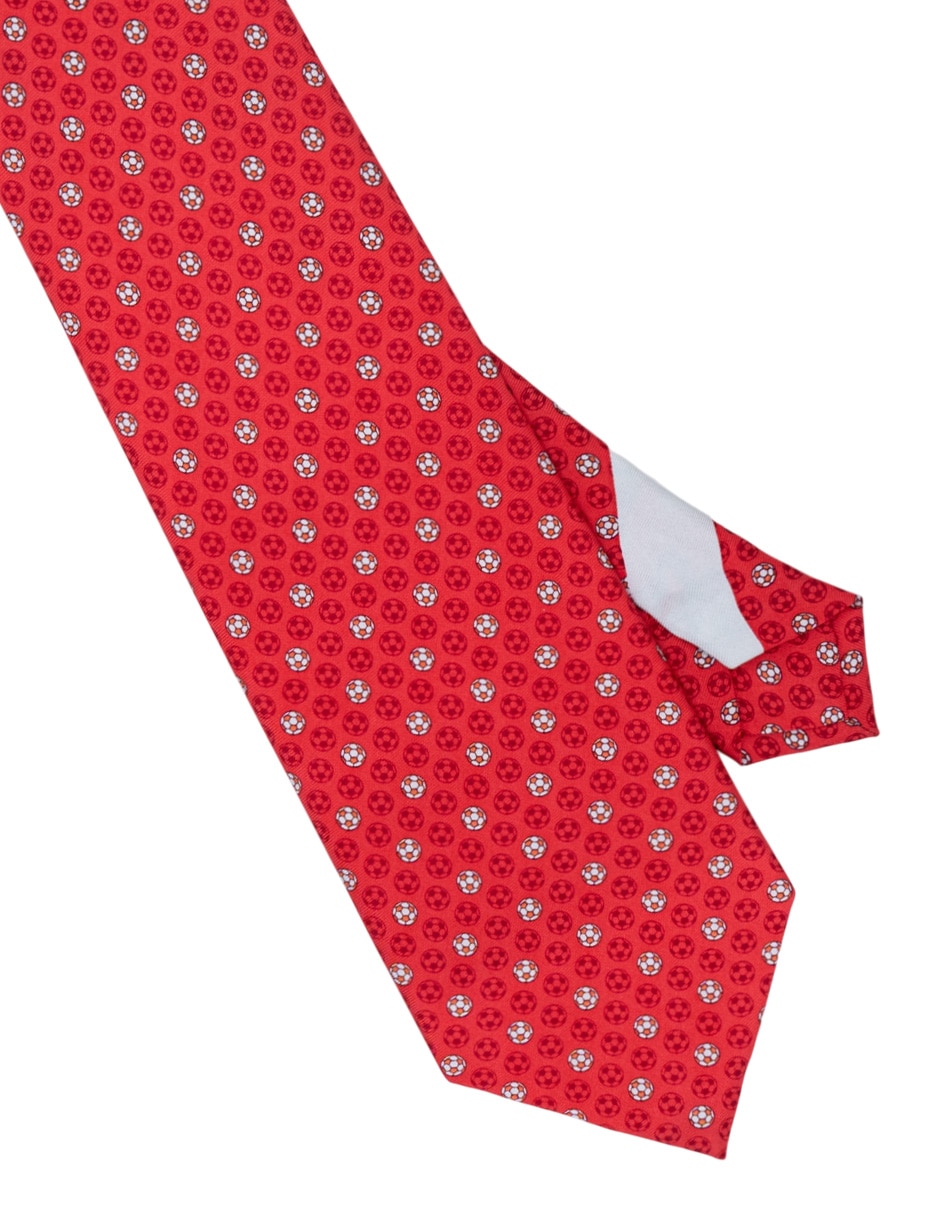 Corbata Regular de Seda estampado Gráfico para Hombre 4