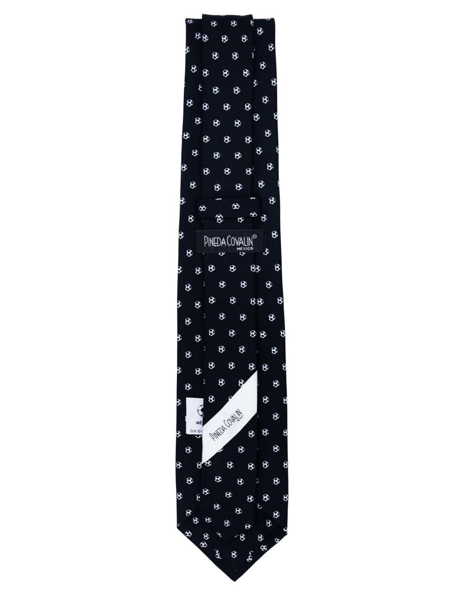Corbata regular de seda estampado gráfico para hombre
